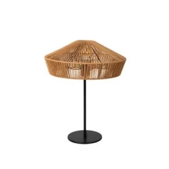 Lucide YUNKAI Tafellamp-Nature.-Ø40-1xE27-60W-Papier