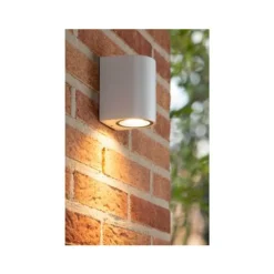 Lucide ZARO - Wandspot Buiten - 1xGU10 - IP44 - Wit