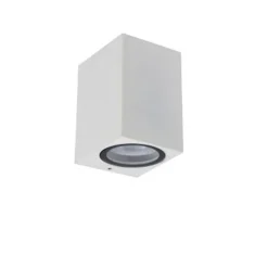 Lucide ZARO - Wandspot Buiten - 1xGU10 - IP44 - Wit