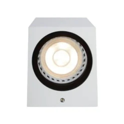 Lucide ZARO - Wandspot Buiten - 1xGU10 - IP44 - Wit