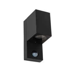 Lucide ZARO IR Wandspot Buiten-Zwart-1xGU10-7W-IP65