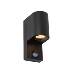 Lucide ZARO IR Wandspot Buiten-Zwart-1xGU10-7W-IP65