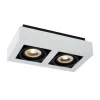 Lucide ZEFIX Plafondspot 2x Gu10/12W DTW Wit