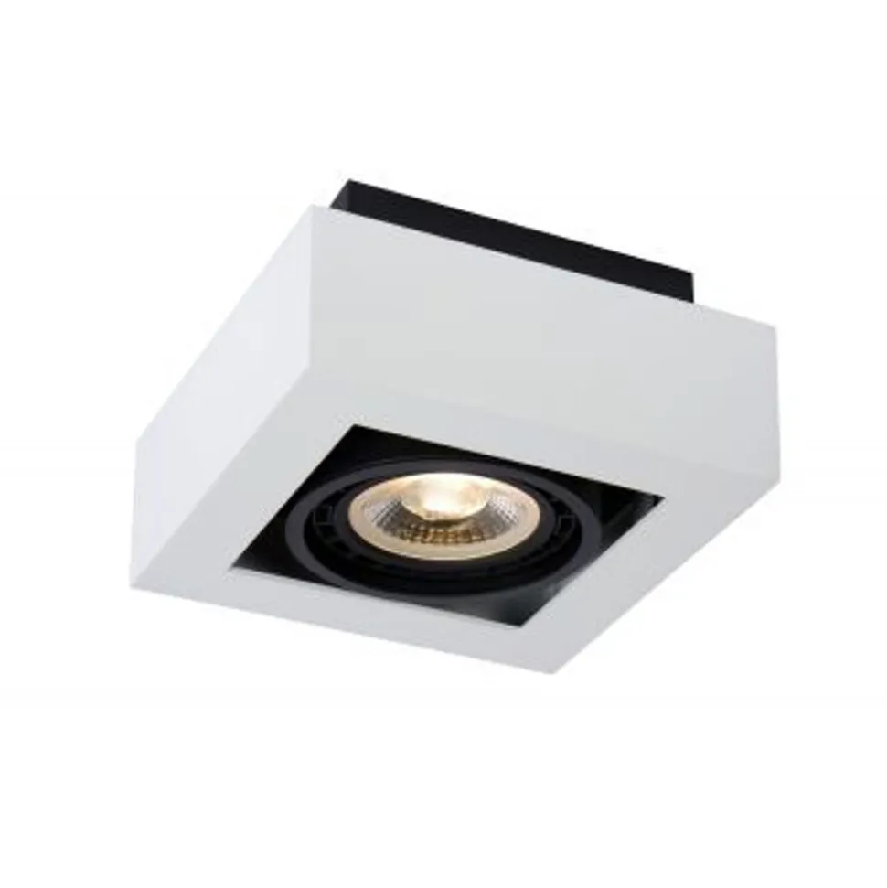 Lucide ZEFIX Plafondspot 1x Gu10/12W DTW Wit