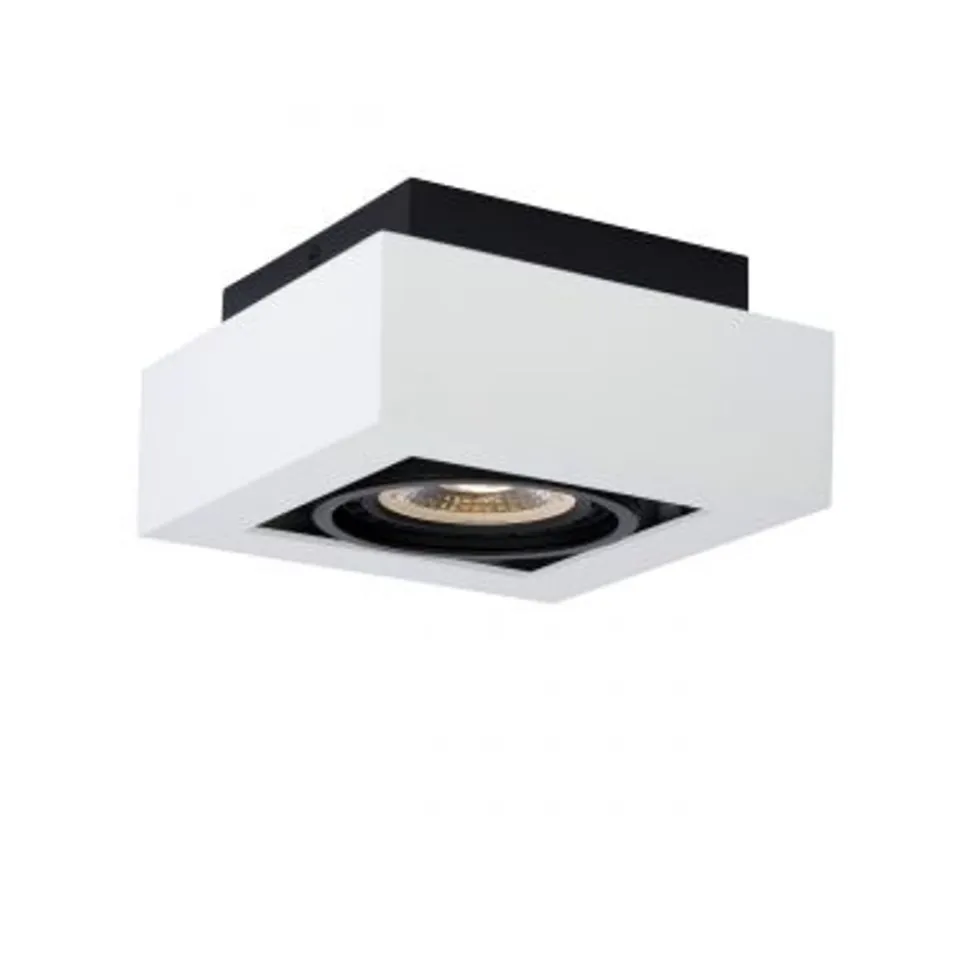 Lucide ZEFIX Plafondspot 1x Gu10/12W DTW Wit