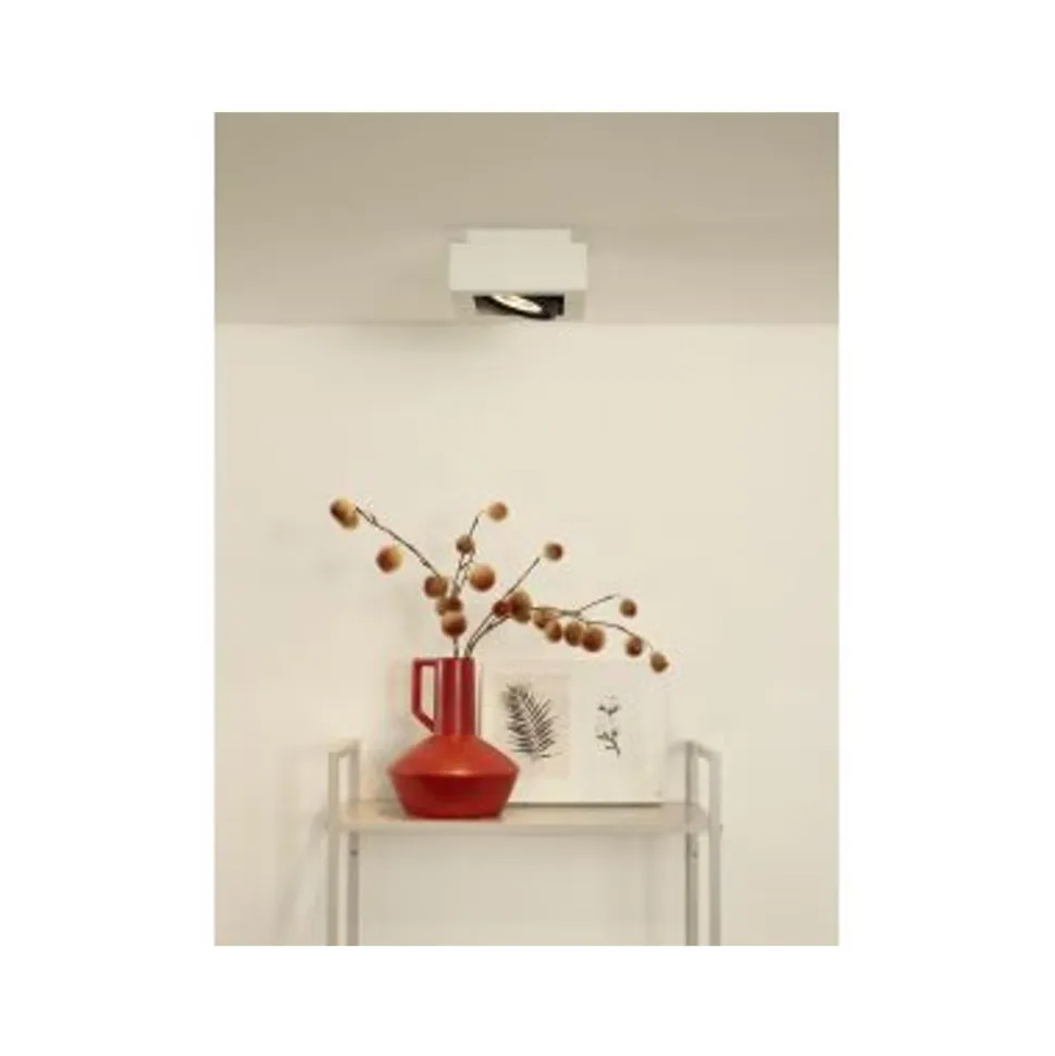 Lucide ZEFIX Plafondspot 1x Gu10/12W DTW Wit