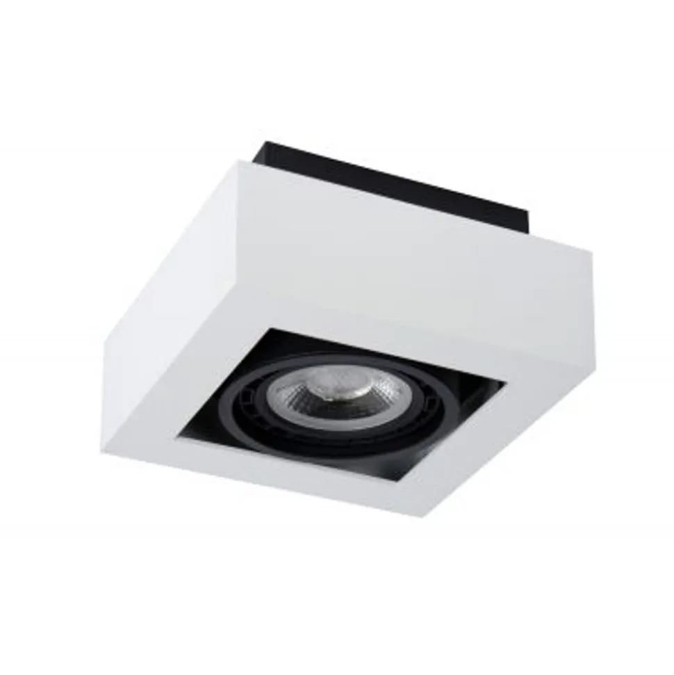 Lucide ZEFIX Plafondspot 1x Gu10/12W DTW Wit