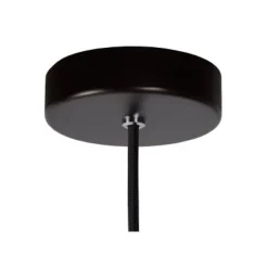 Lucide ZINO - Hanglamp - Ø 10 cm - 1xE27 - Zwart