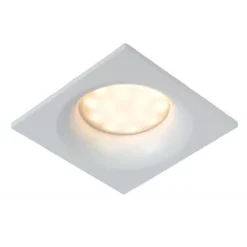 Lucide ZIVA Inbouwspot Vierkant GU10/5W IP44 Wit