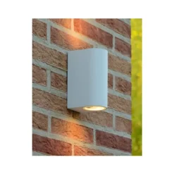 Lucide ZORA-LED Wandlicht 2xGU10/5W L9 W6.5 H15cm Wit