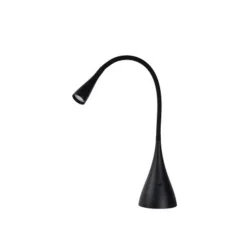 Lucide ZOZY - Bureaulamp - LED Dimb. - 1x3W 3000K - 3 StepDim - Zwart