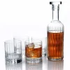 Luigi Bormioli Bach Whiskey Set 5pcs Karaf 70cl - 4x Tumbler D.o.f. 33,5cl