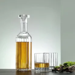 Luigi Bormioli Bach Whiskey Set 5pcs Karaf 70cl - 4x Tumbler D.o.f. 33,5cl