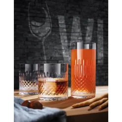 Luigi Bormioli Diamante Tumbler D.o.f. 38cl Set4