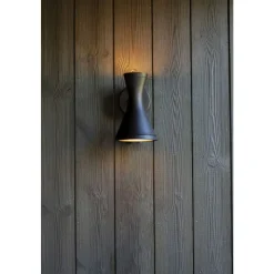 Lutec BRUND Wandlamp Mat Zwart GU10 30W