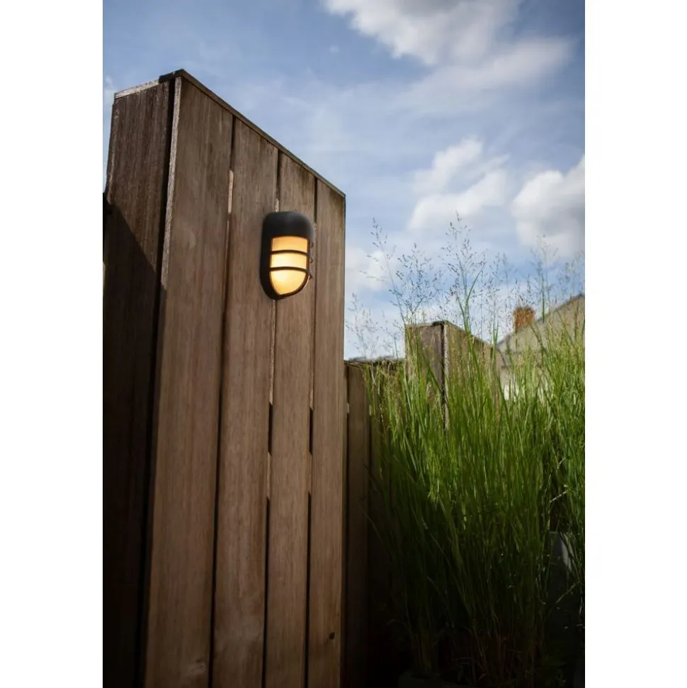 Lutec BULLO Wand / Plafondlamp Donkergrijs LED 14,5W