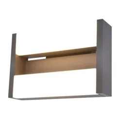 Lutec CONROY Wandlamp Donkergrijs LED 17,8W