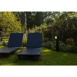 Lutec CUBA Tuinpaal Mat zwart LED 12,2W