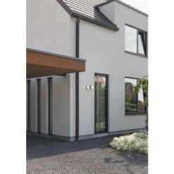 Lutec CUBA Wandlamp Donkergrijs LED 24,4W