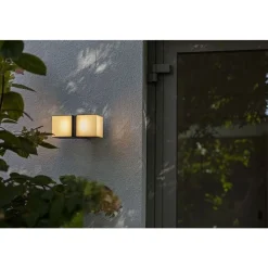 Lutec CUBA Wandlamp Mat zwart LED 24,4W