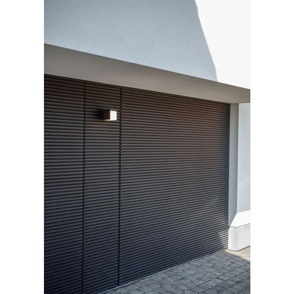 Lutec CUBA Wandlamp Mat zwart LED 12,2W