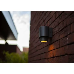 Lutec CYPRES Wandlamp Donkergrijs  GU10 Max.7W