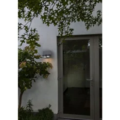 Lutec CYPRES Wandlamp Donkergrijs  GU10 2*Max.7W