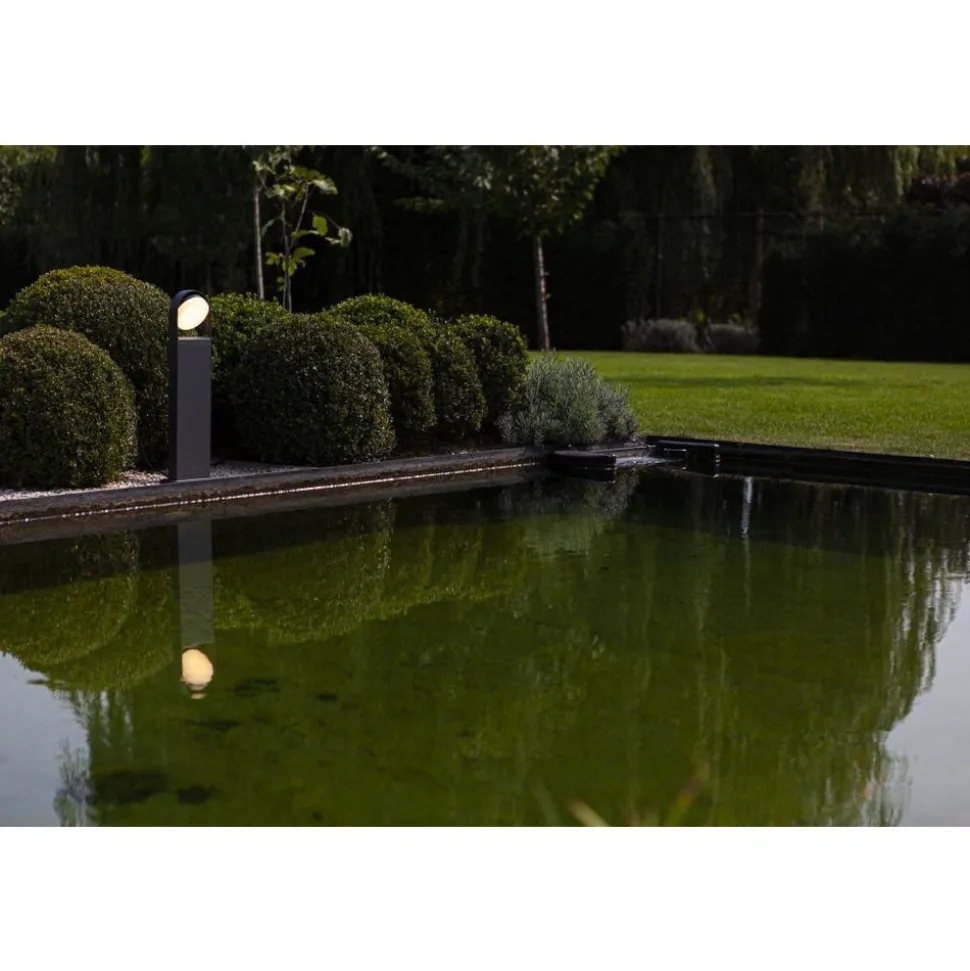 Lutec FELE Tuinpaal Donkergrijs LED 13,5W
