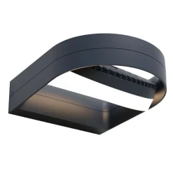 Lutec FELE Wandlamp Donkergrijs LED 13,5W