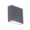 Lutec GEMINI Wandlamp Donkergrijs LED 9,5W
