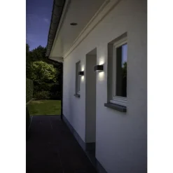 Lutec GEMINI Wandlamp Mat zwart LED 21W