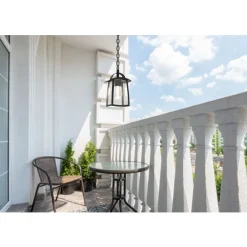 Lutec KELSEY Plafondlamp Mat Zwart E27 40W