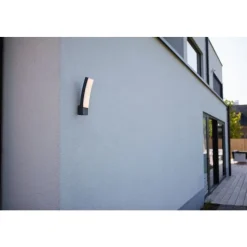 Lutec KIRA Wandlamp Donkergrijs LED 17,3W