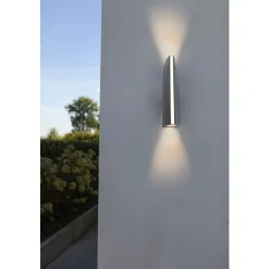 Lutec LEO Wandlamp Grijs LED 14,5W