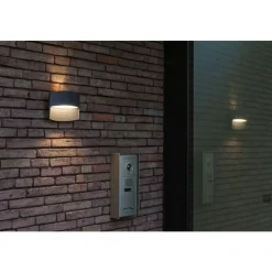 Lutec LOTUS Wandlamp Donkergrijs LED 11W