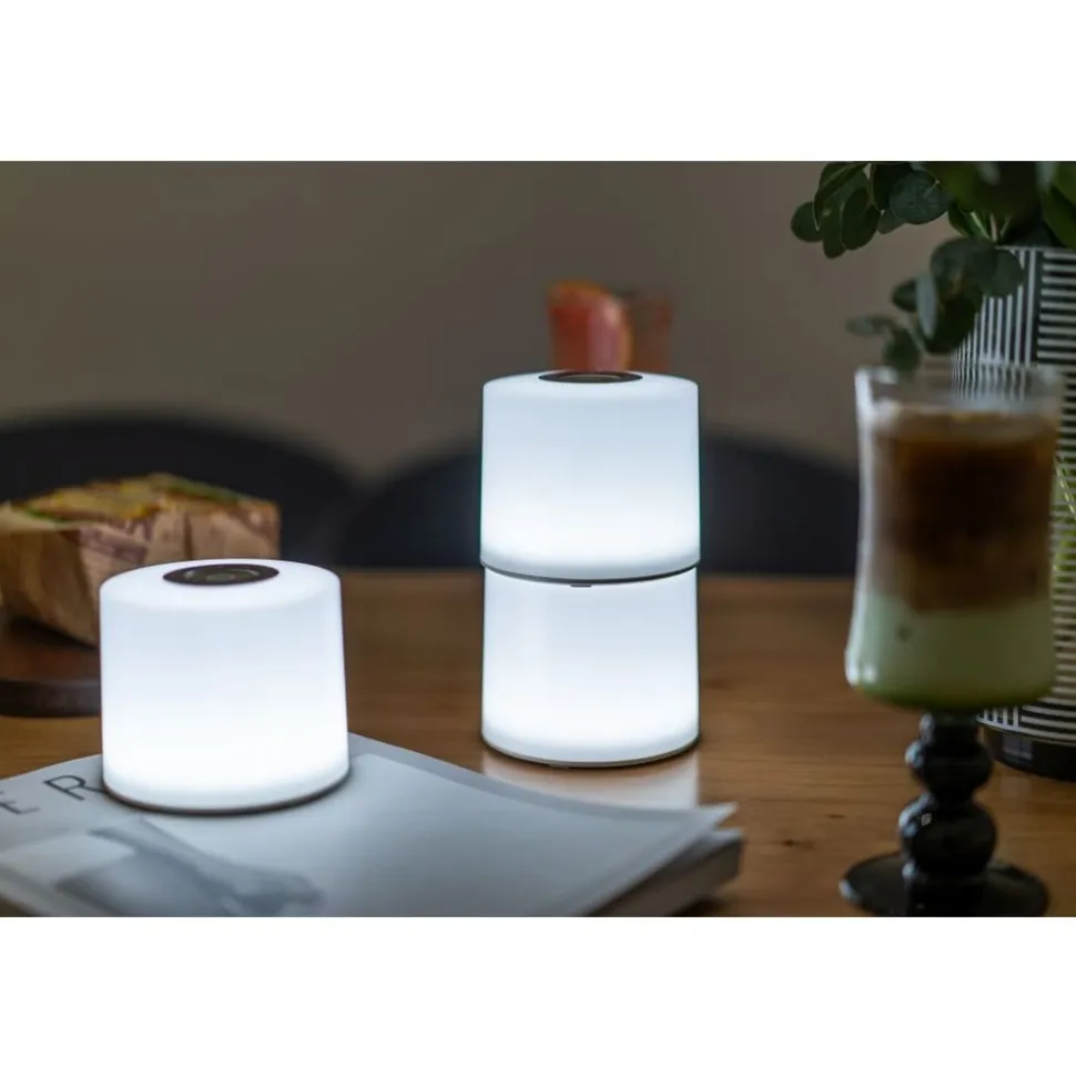 Lutec NOMA Tafellamp Wit LED 4,6W