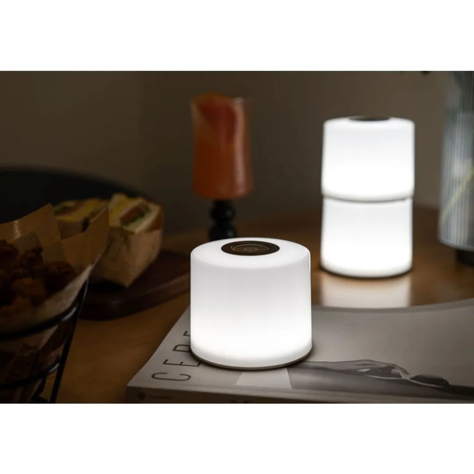 Lutec NOMA Tafellamp Wit LED 4,6W