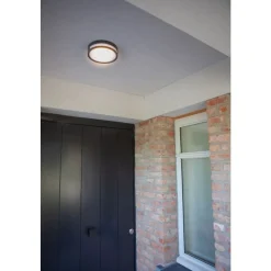 Lutec ROLA Wand / plafondlamp Mat zwart LED 13W