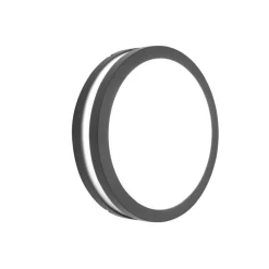 Lutec TITAN Wand / plafondlamp Donkergrijs E27 60W