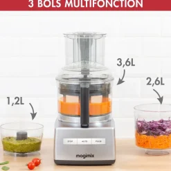 Magimix Foodprocessor 5200XL Mat Chroom