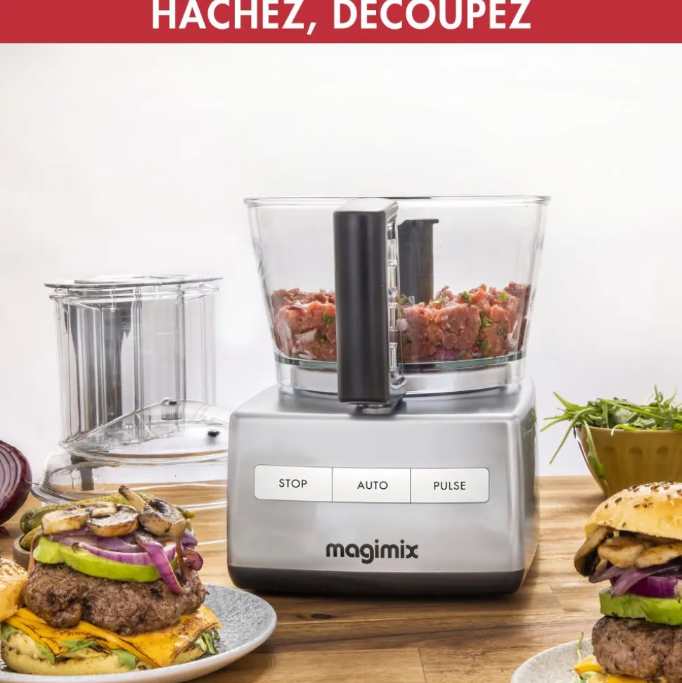Magimix Foodprocessor 4200XL Mat Chroom
