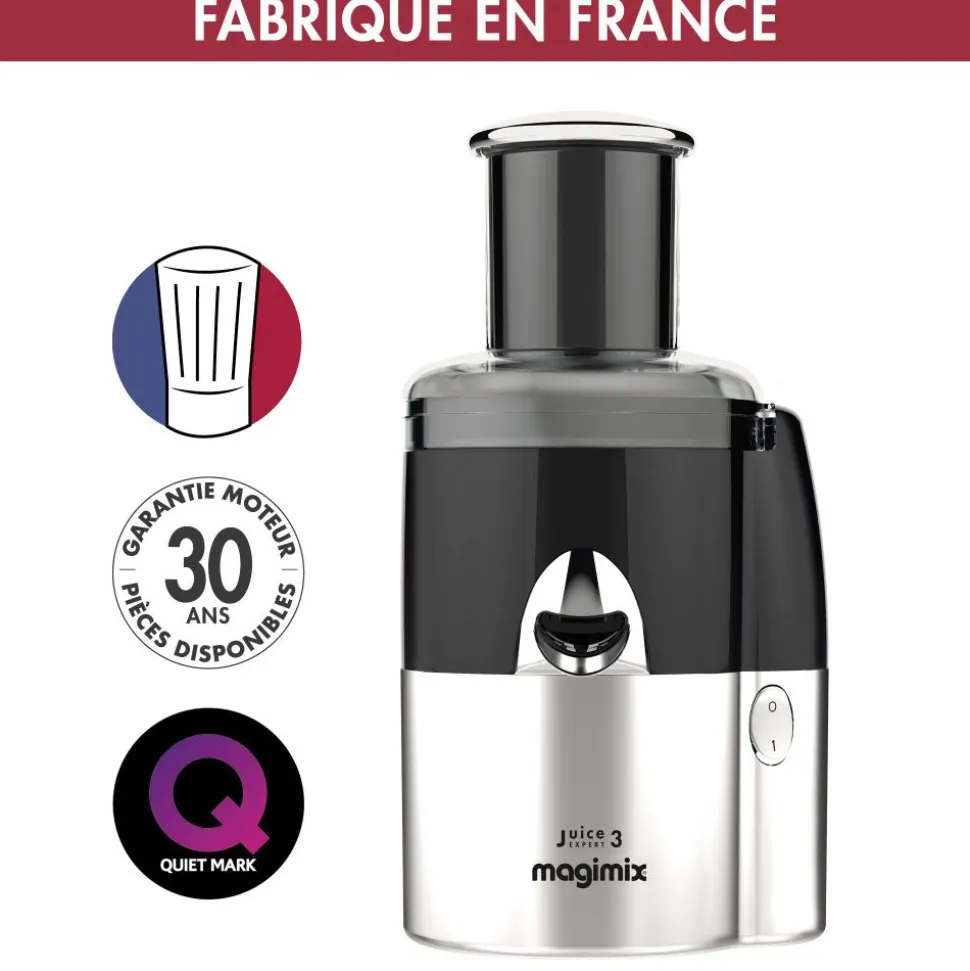 Magimix Juice Expert 3 Chroom/Zwart