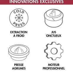 Magimix Juice Expert 3 Chroom/Zwart