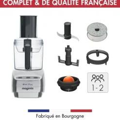 Magimix Mini Plus Mat Chroom