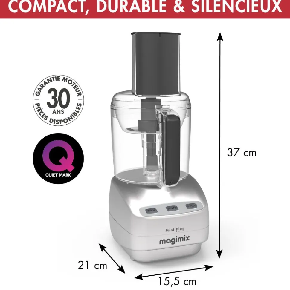 Magimix Mini Plus Mat Chroom