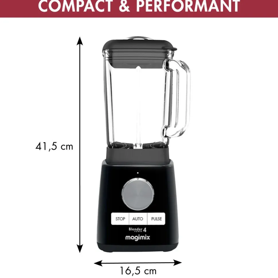 Magimix Power Blender 4 Zwart
