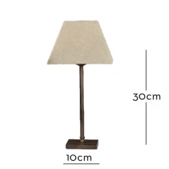 Marckdael BILIARDO INDOOR TABLE LAMP 0255 DARK BRONZE H30 1*E27
