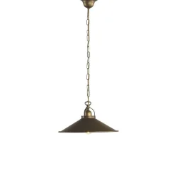 Marckdael BILIARDO INDOOR SUSPENSION 3018/S1 ANTIQUE BRASS 1*E27 + METAL SHE