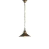 Marckdael BILIARDO INDOOR SUSPENSION 3018/S1 ANTIQUE BRASS 1*E27 + METAL SHE