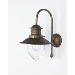 Marckdael BILIARDO OUTDOOR WALL LIGHT MARITIME AL 17 ANTIQUE BRASS 1*